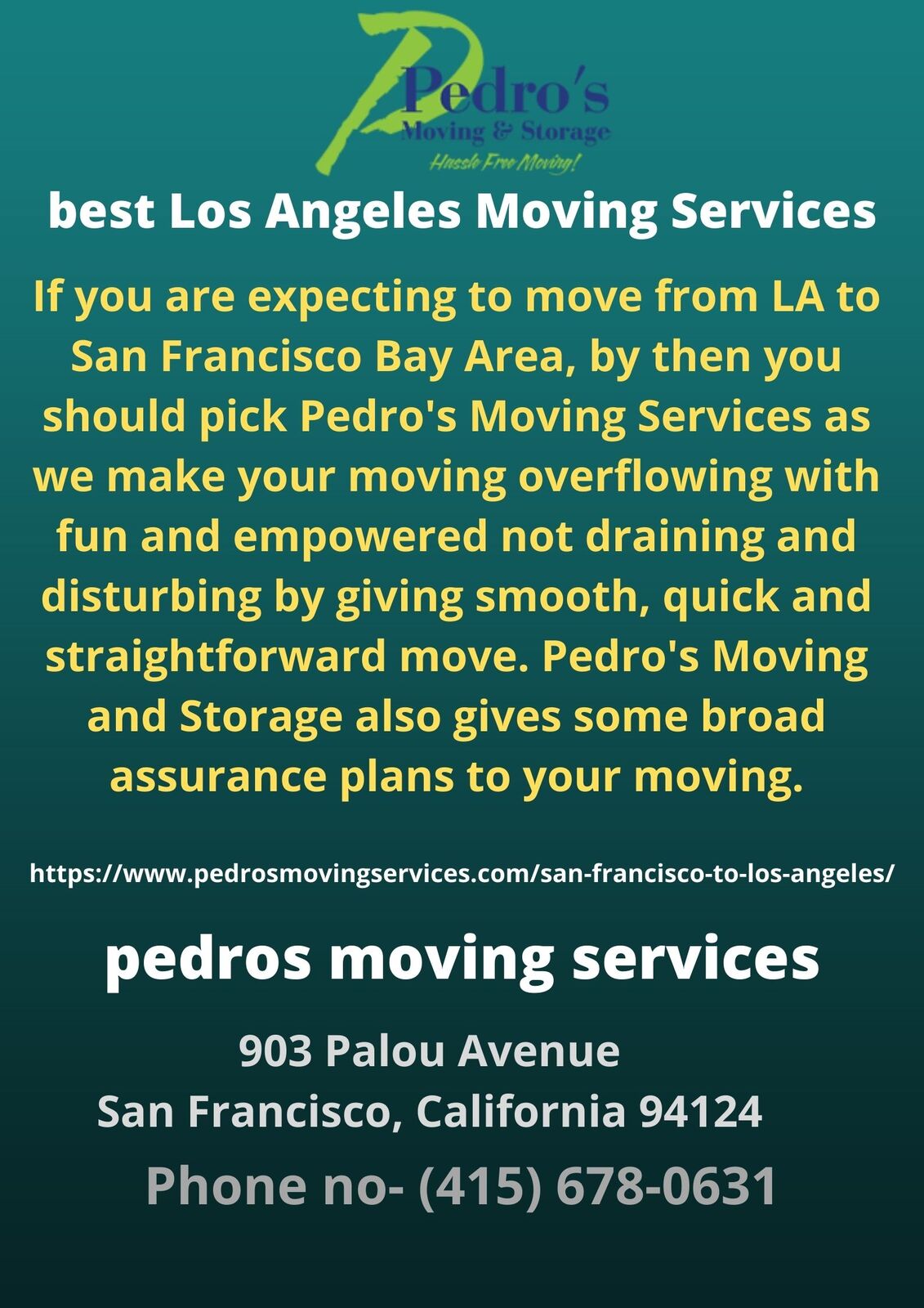 Los Angeles Moving Services