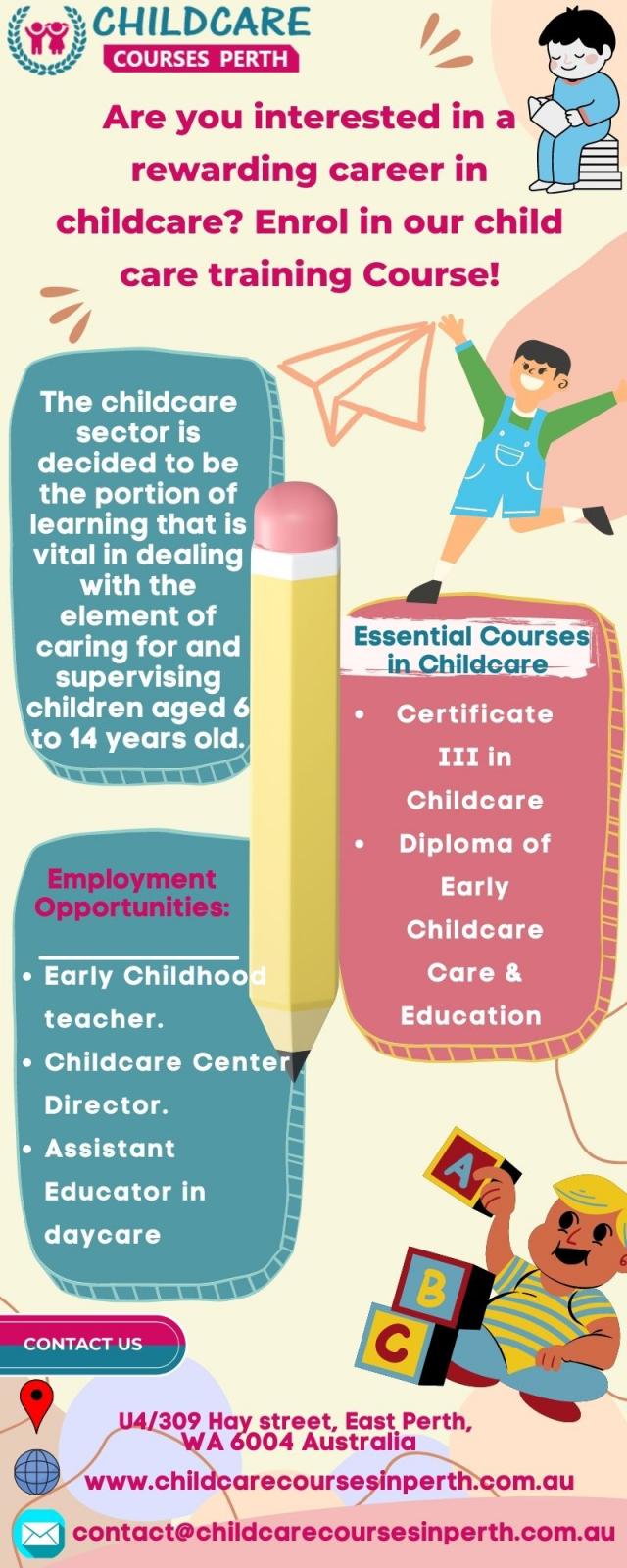 Are you interested in a rewarding career in childcare?