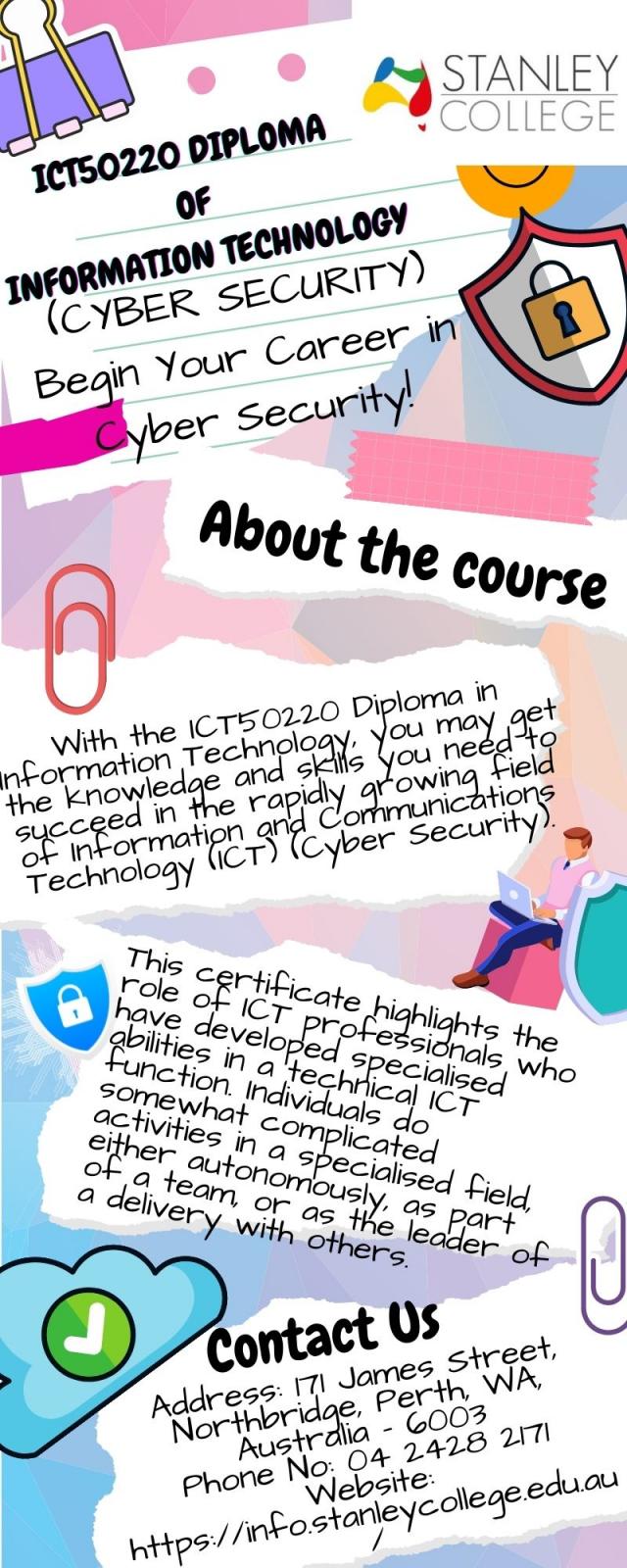 Become a cybersecurity officer with Diploma of IT