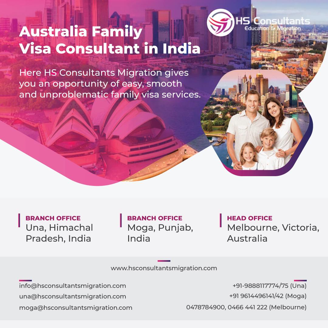 Australia Family Visa Consultant in India