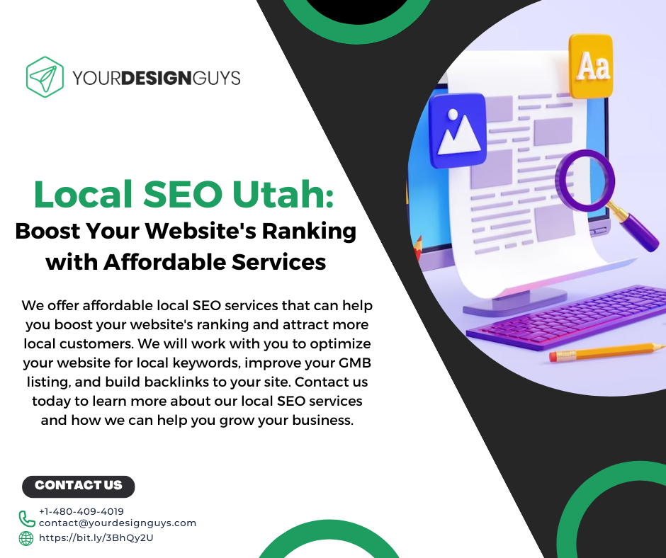 Local SEO Utah: Boost Your Website's Ranking with Affordable Services