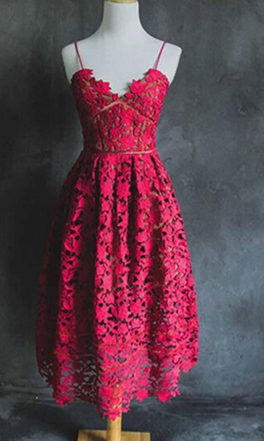 floral lace dress KSP448