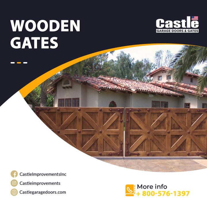wooden gate