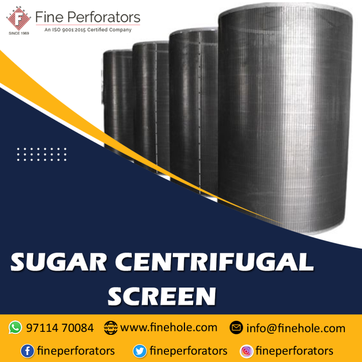 sugar centrifugal screen