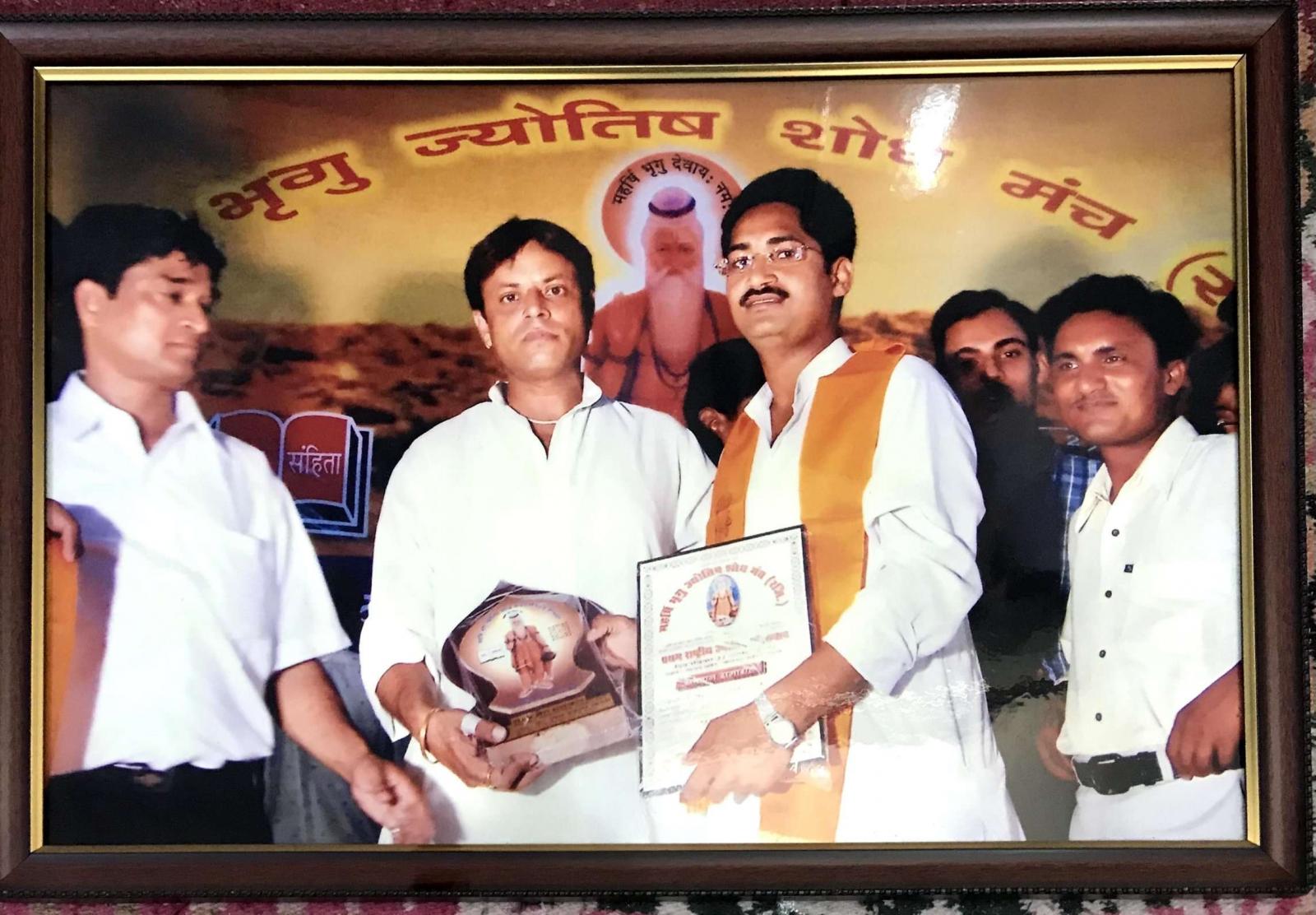 Awards &amp; Achievements- Astrologer BL Shastri Ji