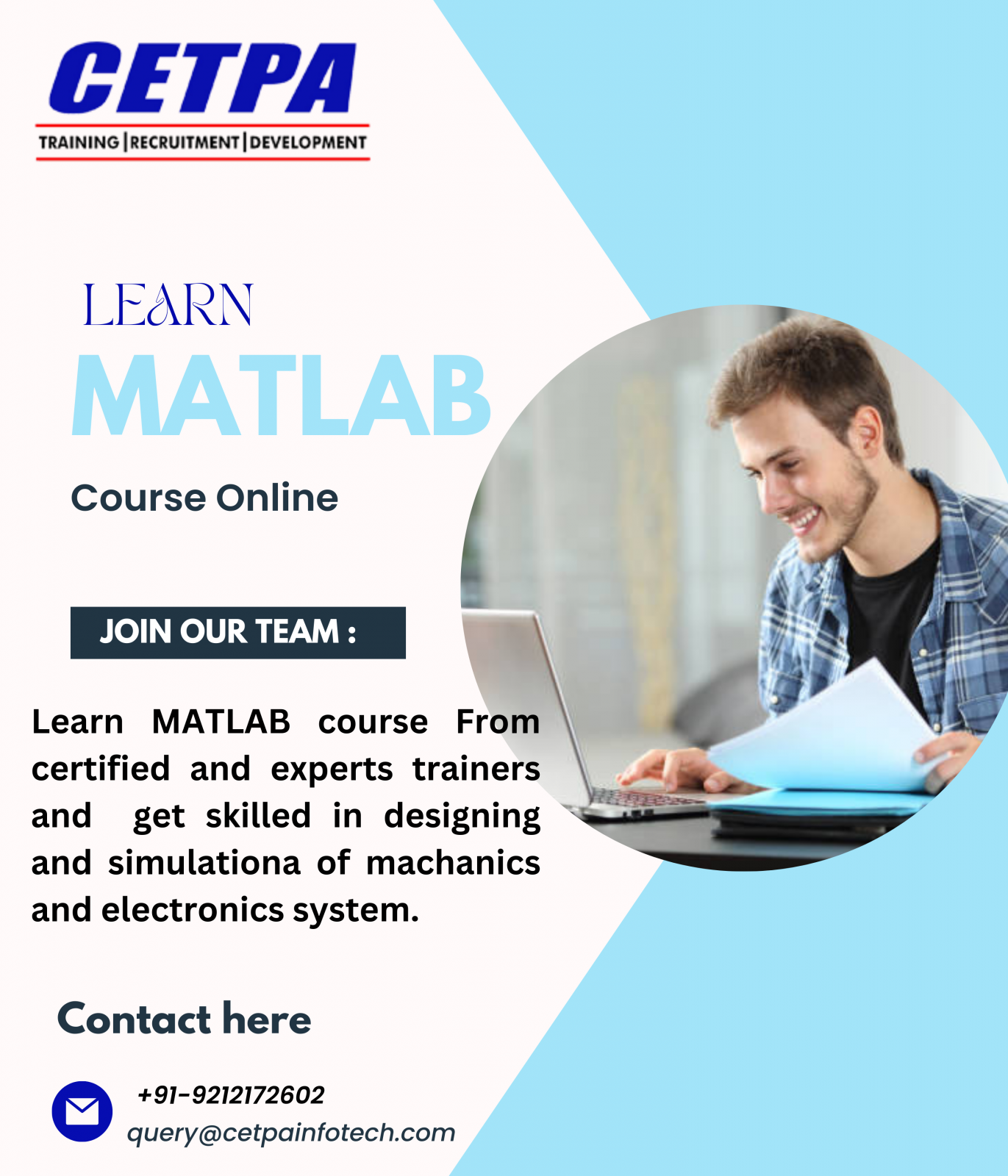 Top MATLAB Course Training Institute in Noida - CETPA Infotech