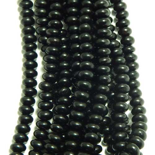 Ebony wood beads