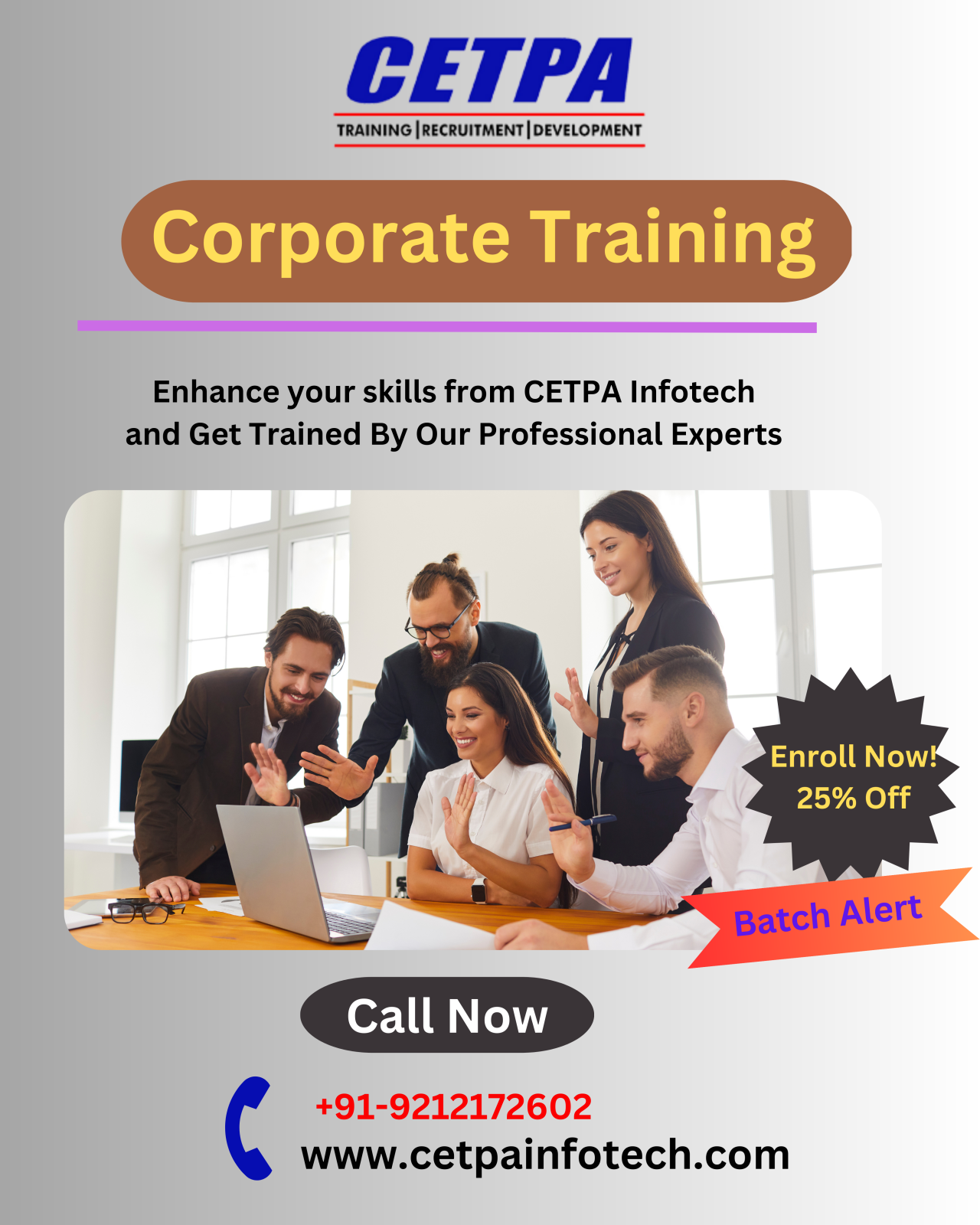 Boost Your Career with Corporate Training - Enroll now