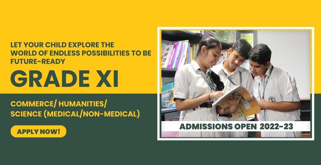 Let your child explore the world of endless possibilities to be Future- Ready (Admission Open 2022-23)