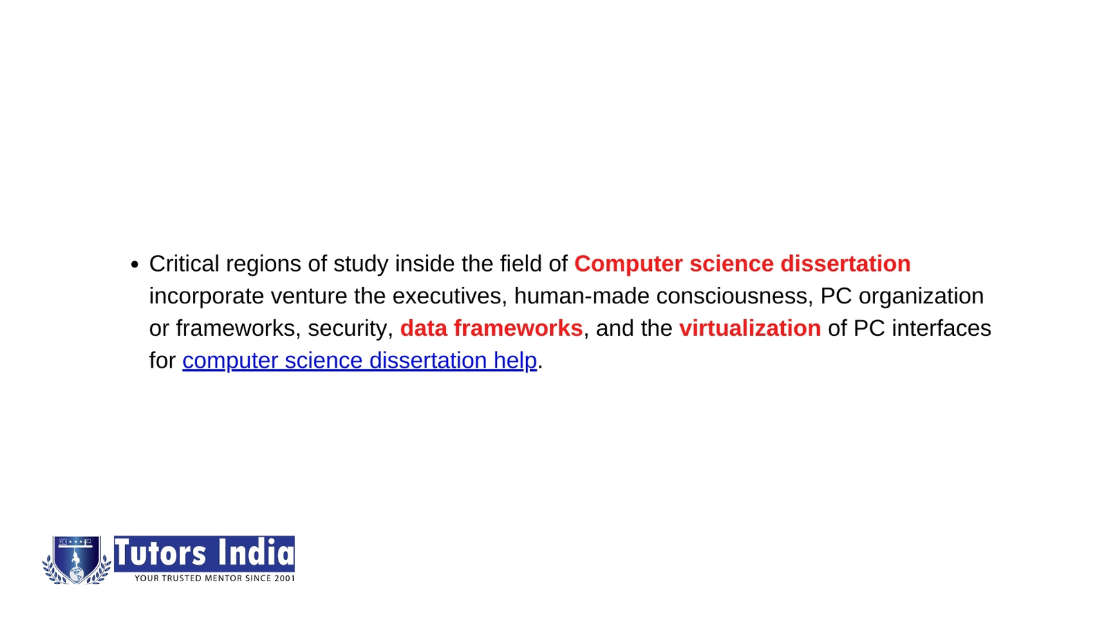 Computer science dissertation,