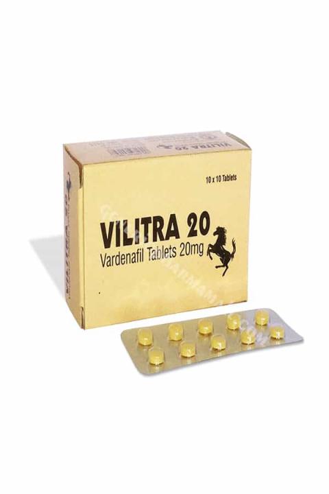 Vilitra 20 medicine - Remove Your Fear Of Impotence