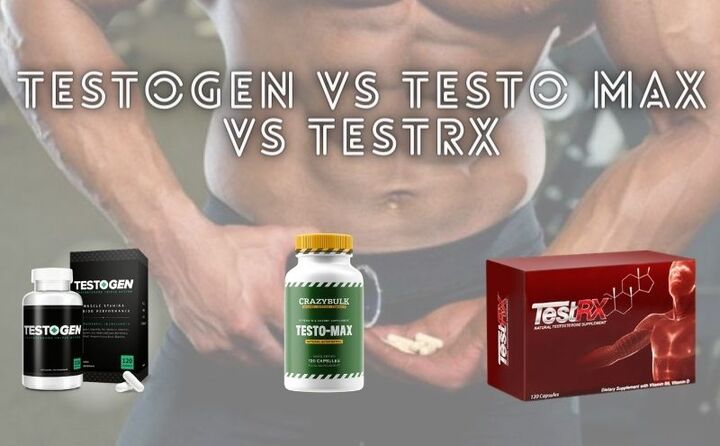 TestoGen vs Testo Max vs TestRX – Which Testosterone Booster To