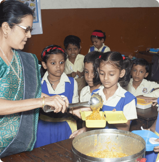 What  are the achievements of Mid Day Meal? 