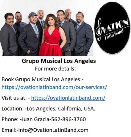 Hire Ovation Latin Grupo Musical Los Angeles at Best Price.