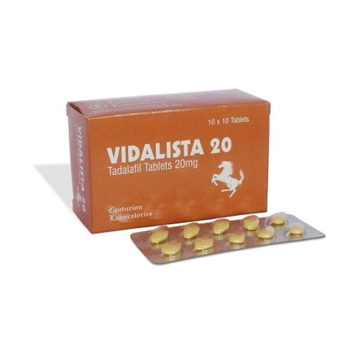  Vidalista 20 mg   :  Recover Your Erection During Lovemaking