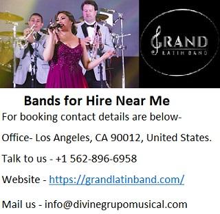 Professional Grand Versatile Latin Bands for Hire Near Me.