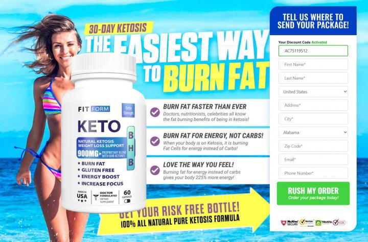 FitForm Keto USA: What were the ingredients?