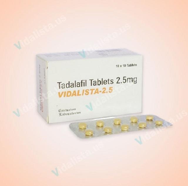 Vidalista 2.5 mg - The Little Pills to ED | Vidalistaus