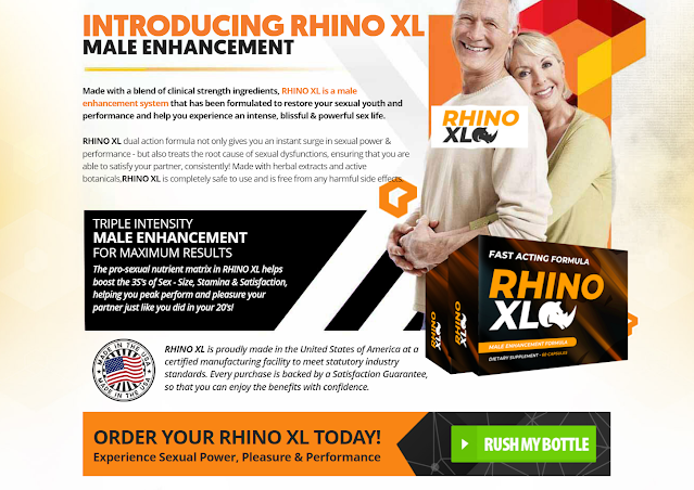 Rhino XL Male Enhancement Review: Scam, Side Effects, Does it W