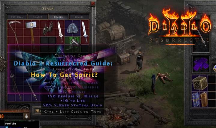Diablo 2 Resurrected Guide: How To Get Spirit?
