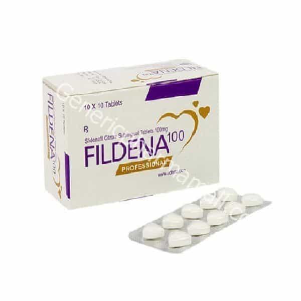 Buy Fildena Professional 100 Mg | Sildenafil citrate 