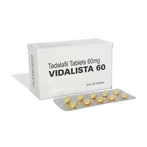 Eliminate impotence with Vidalista 60