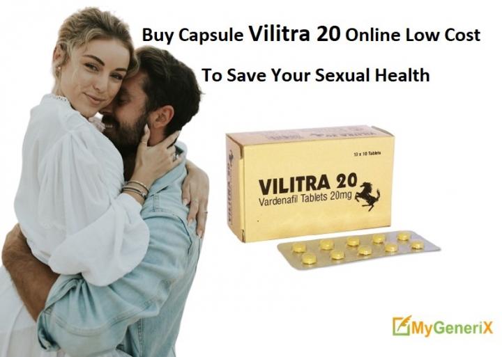 Buy Capsule Vilitra 20 Online Low Cost To Save Your Sexual Heal