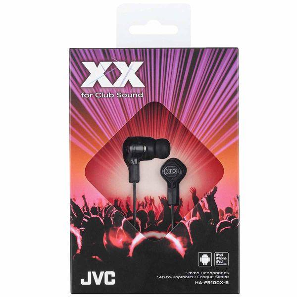 JVC Elation XX Ear Buds HA-FR100X-BE BLACK Headphones