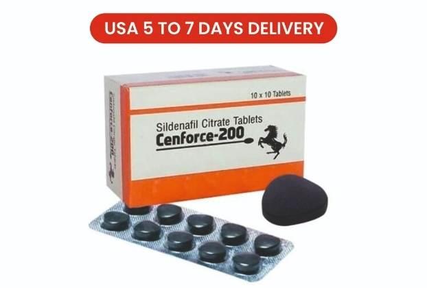 Everything About Cenforce 200 mg Tablet (Sildenafil Citrate 200