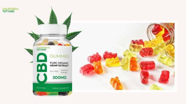 Botanical Farms CBD Gummies - Full Spectrum Cannabidiol Pain Re