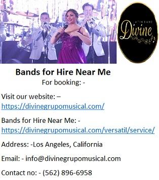 Divine Latin Professional Live Bands for Hire Near Me.