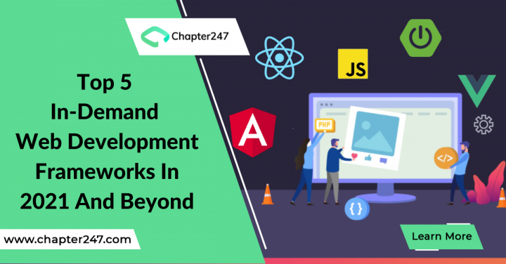 Top 5 In-Demand Web Development Frameworks in 2021 and Beyond