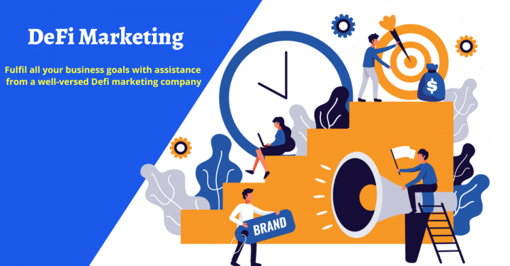Use top DeFi marketing services for elevating business company