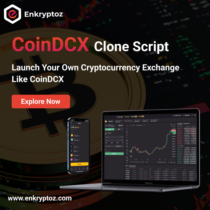 CoinDCX Clone Script - Crypto Exchange App Development