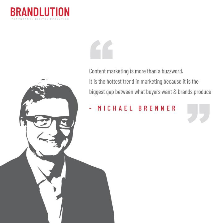 Brandlution provides content writing services