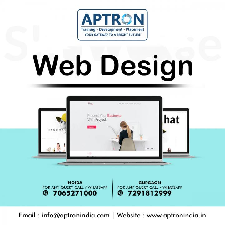Benefits Of Web Designing Training In Noida By Aptron