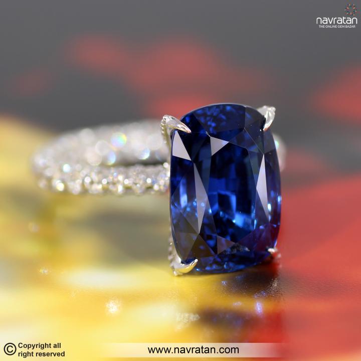 Check Blue Sapphire Stone Price Online in India
