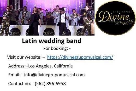 Hire Expert Live Latin wedding band in California at best Price