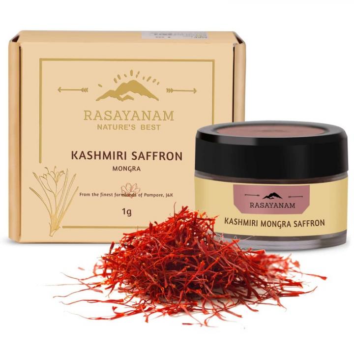 Pure Kashmiri Mongra Saffron/ Kesar (1 Gram)
