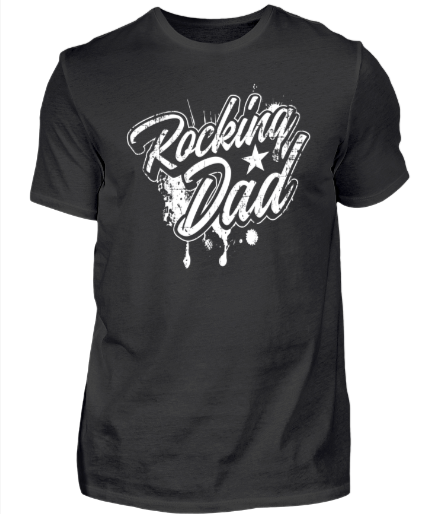 Rocking Dad Gift for father | Design tshirts | Shirtee