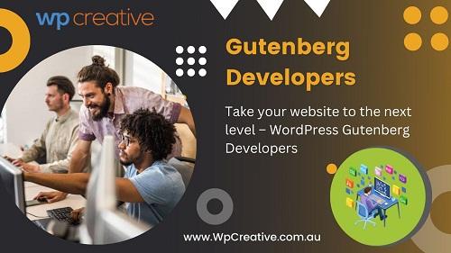 Let Experts Develop your website – Gutenberg Developers