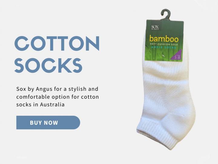 Upgrade Your Sock Game With Stylish Cotton Socks Australia