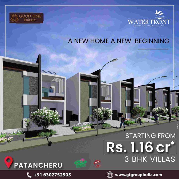 3 BHK Villa Projects in Patancheru | Good Time Builders
