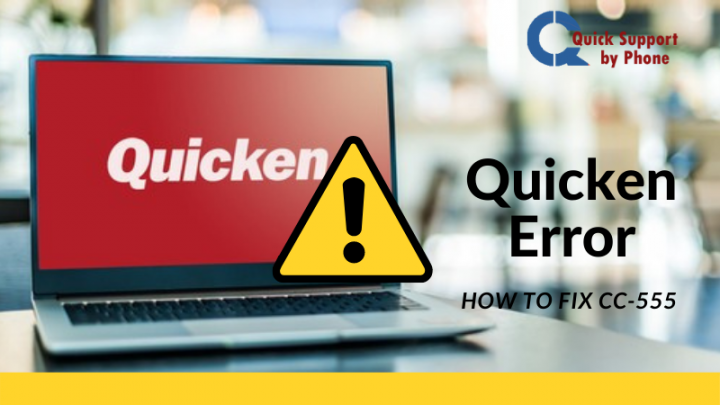 How to fix Quicken Error cc-555 When Updating Account
