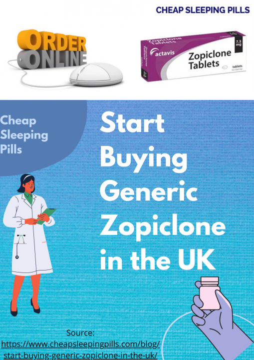 Start Buying Generic Zopiclone in the UK