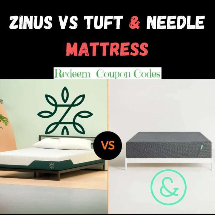 Zinus vs Tuft and Needle Mattress Comparison - RedeemCouponCodes