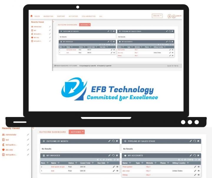 EFB Smart Theme - SuiteCRM Themes - EFB Technology LLP