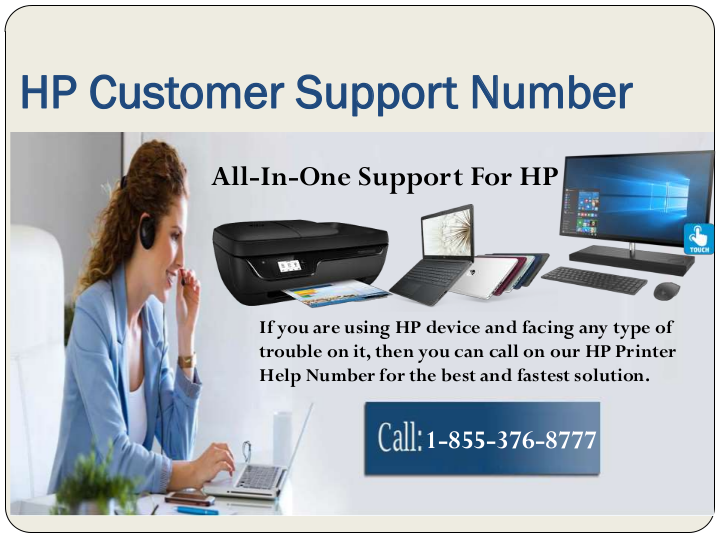 HP Customer Support 1-855-376-8777