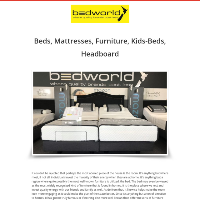 Beds, Mattresses, Furniture, Kids-Beds, Headboard