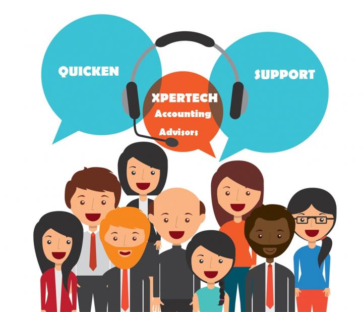Quicken Support Advisor - +1-855-376-1777 Xpertech Accounting Ad